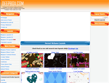 Tablet Screenshot of deepbox.com